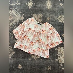 Lexbreezy Hawaii Flowy Top